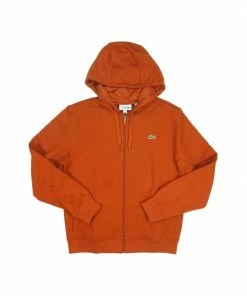 New Arrivals Lacoste (brown Men’s Sport Fleece Hoodie)
