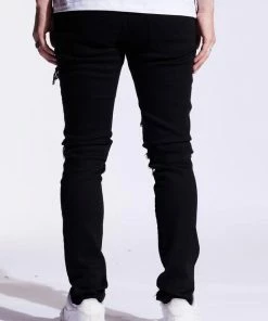 Crysp Denim (black Paisley Leo Denim Jean -110) New Arrivals