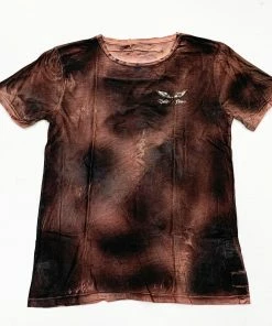 Robin Jeans (peach Crewneck T-shirt)