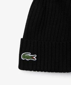 New Arrivals Lacoste (men’s Black Beanie -031)