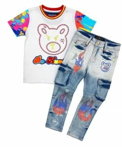 New Arrivals Elite Denim (red/orange “be Humble Set)