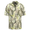 Point Blank ( Neon Lime Jungle Resort Button Up)