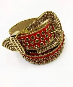 Dna Premium Belts (red/gold)
