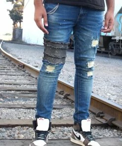 Reelistik Nyc (dark Blue /sand Cut Wash Jean)