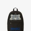 New Arrivals Kenzo (black Canvas Kampus Tiger Backpack)