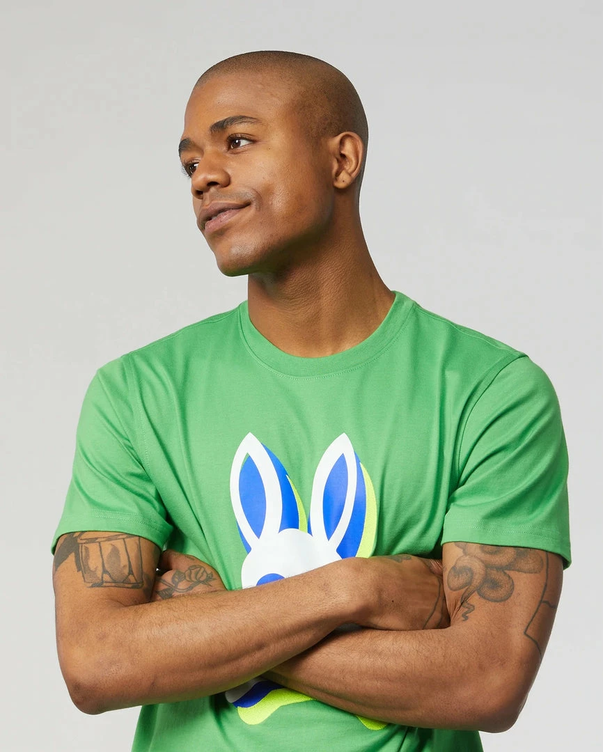 New Arrivals Psycho Bunny (mens Grass Green Lamport Graphic T-shirt) 4 New Arrivals Psycho Bunny (mens Grass Green Lamport Graphic T-shirt)
