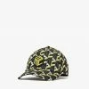 Mcm (yellow Cubic Monogram Print Cap In Recycled Nylon) New Arrivals
