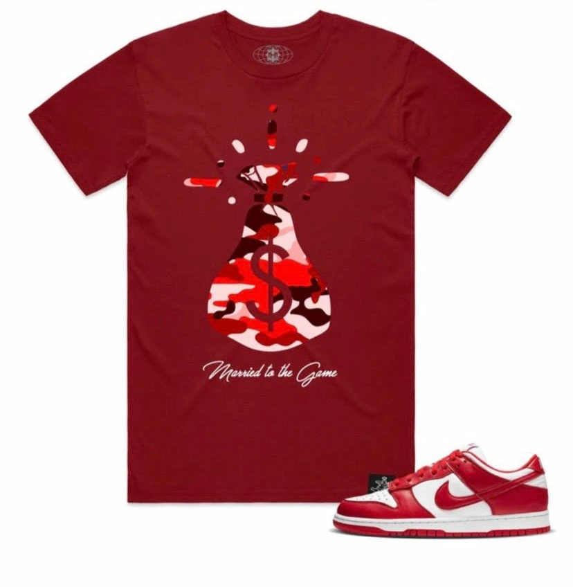 New Arrivals Hasta Muerte (Burgundy “money Bag Tee) 3 New Arrivals Hasta Muerte (Burgundy “money Bag Tee)