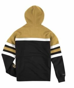 Mitchell & Ness (Kaki/black Saints Hoodie)