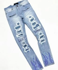 Focus Jeans (light Blue Saint Flame Jean)