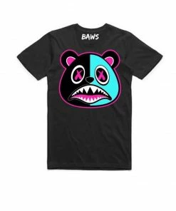 Baws (black/Turquoise Crewneck T-shirts)