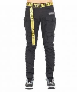 Cult Of Individuality (black Rocker Cargo Pant)