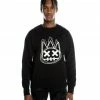 Cult Of Individuality (black Metallic Logo Sweater)