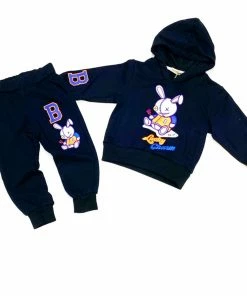 BKYS (kids Black “lucky Charm Jogging Set)