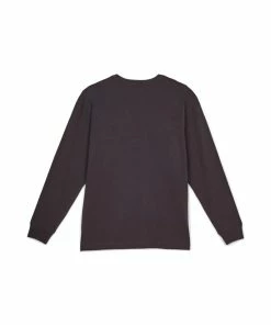 Purple Brand (black Jersey Stencil Long Sleeve T-shirt)