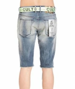 Cult Of Individuality (blue/green Moss Rocker Belt Short)