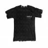 Purple Brand (black Textured Jersey Meander Monogram T-shirt)