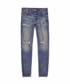 Purple Brand (mid Blue Indigo Frayed Blowout Jean) New Arrivals
