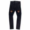 Focus (black/orange “ Heart Breaker Cut Biker Jean) New Arrivals
