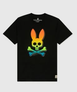 Psycho Bunny (men’s Black Lowca Graphic T-shirt)