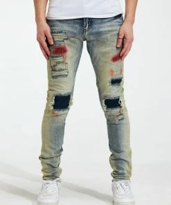 New Arrivals Crysp Denim (light Blue Patch Levy Denim Jean -4)