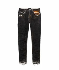 Purple Brand (golden Tint Black Jean)
