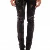 Damati Denim (Grey/gold Crystal Cut Jean) New Arrivals