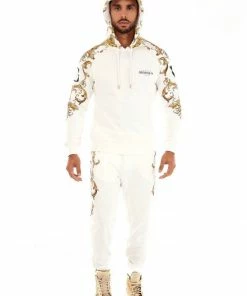 Avenue George Avenue Georgie (white/gold GV Jogging Sets) New Arrivals