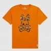 Psycho Bunny (men’s Orange Howgate Graphic T-shirt) New Arrivals