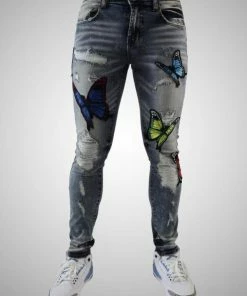 New Arrivals Preme Denim (blue “butterfly Cut Jean)