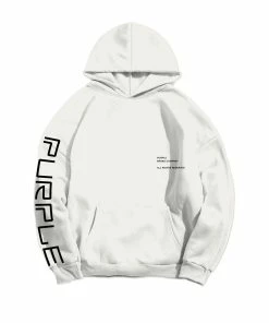 Purple Brand (coconut French Terry Pull Over Hoodie Wordmark) New Arrivals