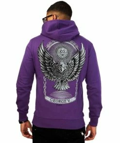 Avenue George (purple Hoodie)