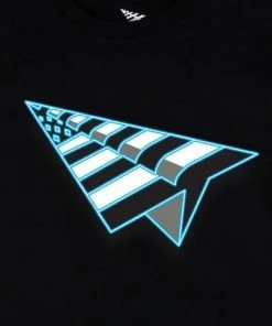 New Arrivals Planes (black Crewneck T-shirts)