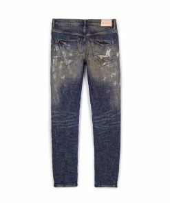 Purple Brand (vintage Dirty White Paint Jean)