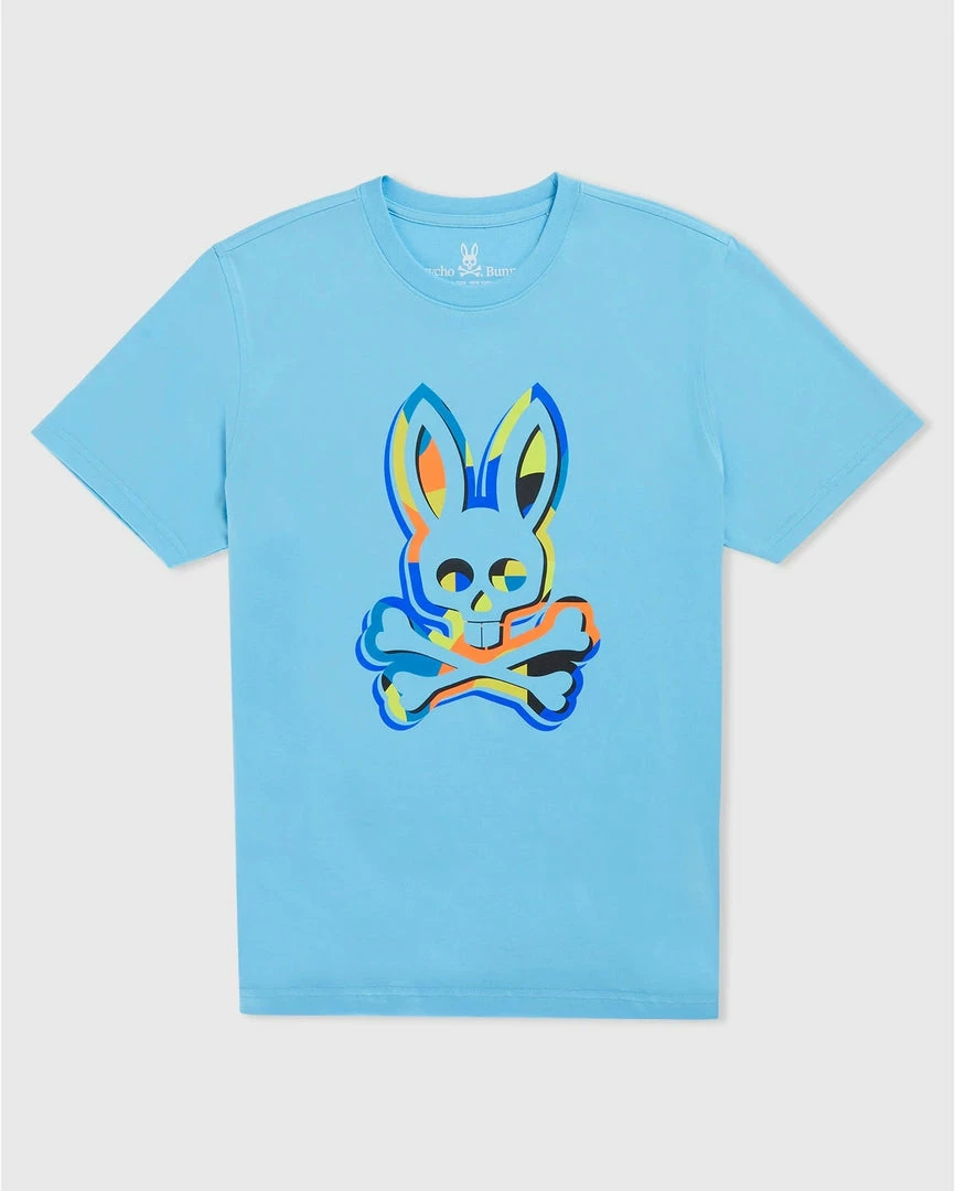 New Arrivals Psycho Bunny (mens Clear Sky Binns Graphic T-shirt) 5 New Arrivals Psycho Bunny (mens Clear Sky Binns Graphic T-shirt)