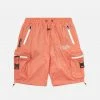 Eight & Nine (salmon/sliver Combat Cargo Zipper Short) New Arrivals