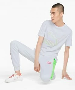 New Arrivals Puma (white Iconic Blanc Spectra Track Pant)
