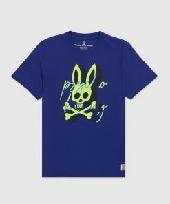 Psycho Bunny (men’s Royal Blue Coniston Graphic T-shirt)