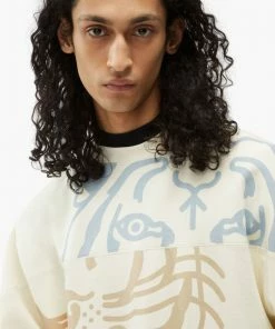 Kenzo (off White Tiger Oversized Sweater)