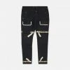Eight & Nine (black /sand Trapped Slim Utility Wash Jean)