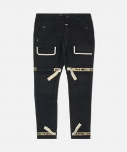 Eight & Nine (black /sand Trapped Slim Utility Wash Jean)
