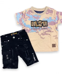 New Arrivals Elite Denim (kids Camo “elite Short Set)