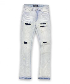 DNA Premium (light Blue /dark Blue Stacked Cut Jean) New Arrivals