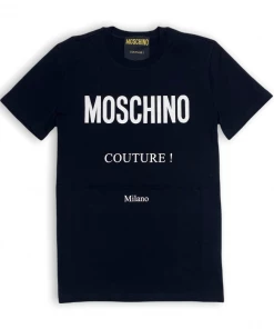Moschino (black Jersey T-shirt Moschino Couture) New Arrivals