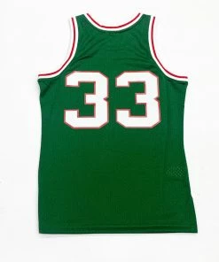 MITCHELL & NESS (green/red/white “Milwaukee Jersey)