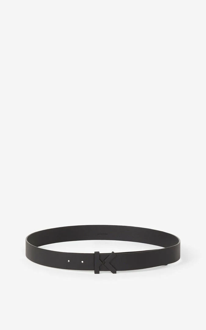 New Arrivals Kenzo (black K Leather Belt) 3 New Arrivals Kenzo (black K Leather Belt)