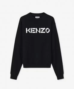 Kenzo (black/white “kenzo Logo Sweater)