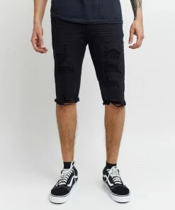 Reason (black “Owen Denim Short)