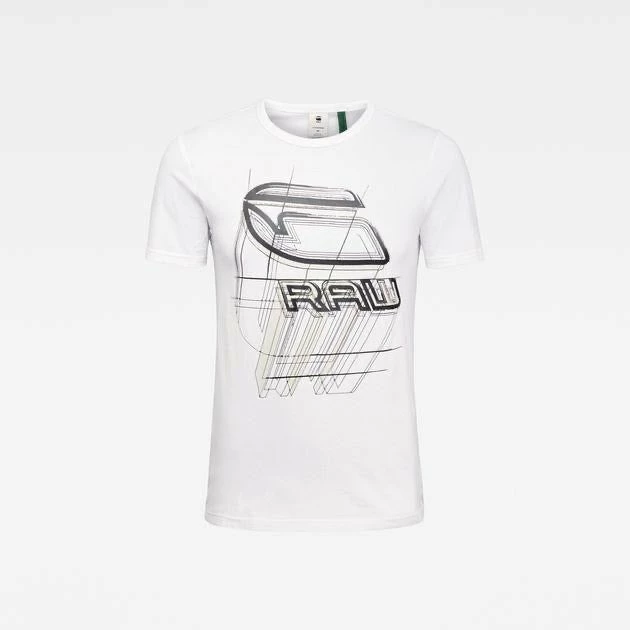 New Arrivals G-star (white/black Raw T-shirt) 4 New Arrivals G-star (white/black Raw T-shirt)