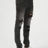 ARTMEETSCHAOZ (grey/black Wash Jeans )